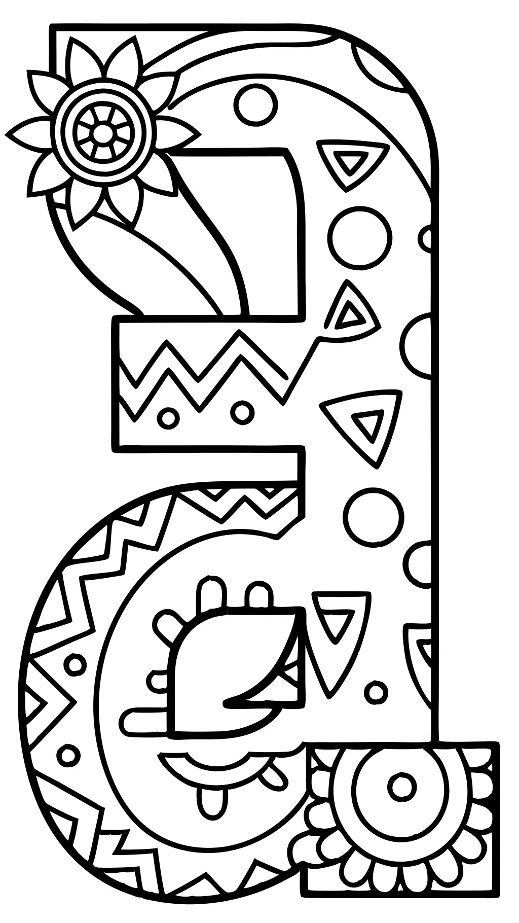 coloriages gratuits lettres d’alphabet